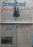 Cumpara ieftin Ziarul nationalist si antisemit Porunca Vremii , nr. 2175 / 1942