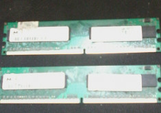 Vand 2 Memorii RAM Lenovo 512 MB,DDR2 foto
