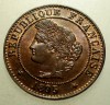 F.223 FRANTA CERES 1 CENTIME 1895 A XF/AUNC, Europa, Bronz