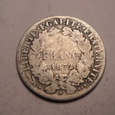 Franta 1 Franc 1872