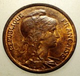 F.259 FRANTA 1 CENTIME 1899 XF/AUNC, Europa, Bronz