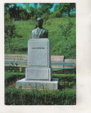 Bnk cp Nasaud - Cartierul L Rebreanu - Bustul lui L Rebreanu - necirculata, Printata