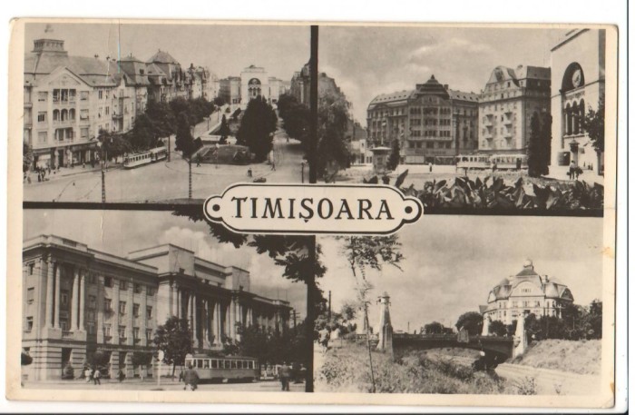 CPI (B9411) CARTE POSTALA - TIMIDOARA, MOZAIC, RPR