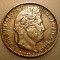 F.347 FRANTA LOUIS PHILIPPE I 50 CENTIMES 1846 A ARGINT