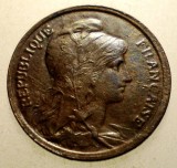 F.260 FRANTA 1 CENTIME 1909, Europa, Bronz