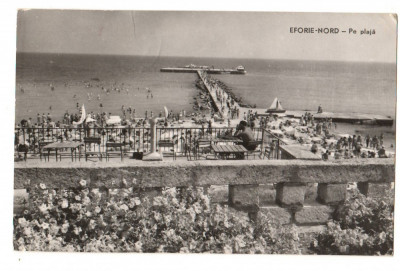 CPI (B9422) CARTE POSTALA - EFORIE NORD. PE PLAJA foto