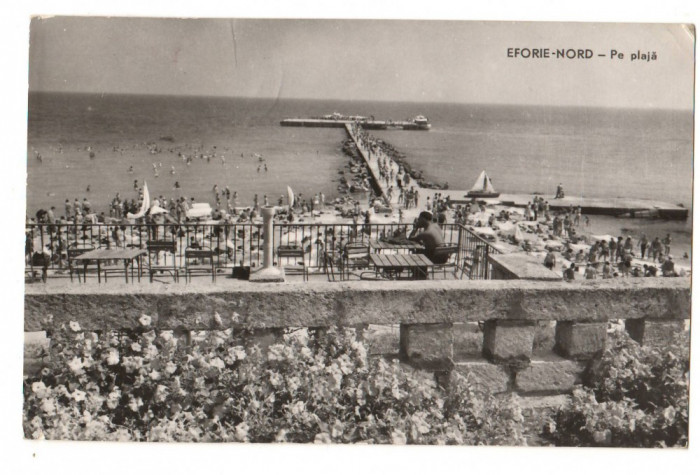 CPI (B9422) CARTE POSTALA - EFORIE NORD. PE PLAJA