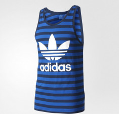 Maieu barbati adidas Striped Tank Top BK5856 foto