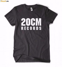 Tricou 20 CM RECORDS PARAZITII 20CM rap hip hop pe spate Parazitii foto