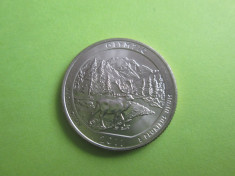 SUA quarter (25 cents) 2011 _ UNC (necirculat)_ Olympic, Washington foto