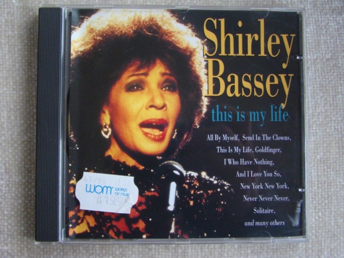 SHIRLEY BASSEY - This Is My Life - C D Original ca NOU