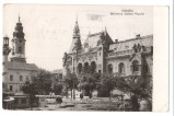 CPI (B9413) CARTE POSTALA - ORADEA, BIBLIOTECA SFATULUI POPULAR, RPR, Circulata, Fotografie