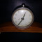 Ceas vechi de masa cu suport lemn Victoria,ceas de colectie mecanic de masa,T.GR