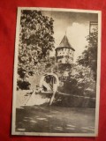 Ilustrata Sibiu - Vedere circulat 1956