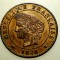 F.164 FRANTA CERES 1 CENTIME 1878 A XF/AUNC