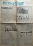 Ziarul de extrema dreapta Porunca Vremii , nr. 2568 / 1943 , Crucea Rosie