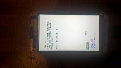 Display+rama LCD Original HTC Radar 3EXA119 Livrare gratuita! foto