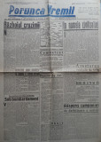 Ziarul de extrema dreapta Porunca Vremii , nr. 2771 / 1944 , Alarma aeriana