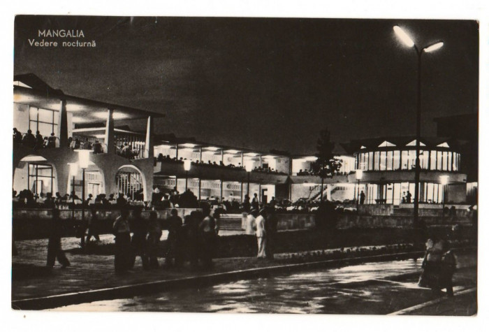 CPI (B9418) CARTE POSTALA - MANGALIA. VEDERE NOCTURNA, RPR