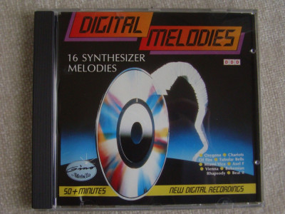 16 Synthesizer Melodies Part. 1 and 2 - 2 C D Originale foto