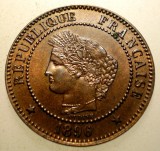 F.328 FRANTA CERES 2 CENTIMES 1896 A XF