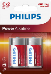 Philips Power Alkaline C 2-blister foto