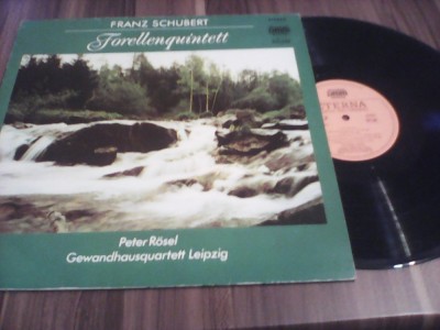 VINIL FRANZ SCHUBERT-FORELLENQUINTETT DISC ETERNA RDG STARE EXCELENTA foto