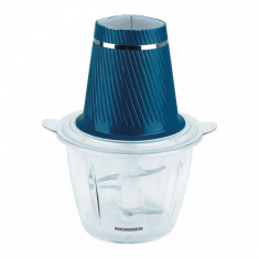 Tocator Charm Heinner HMC-300BL, 300W, bol din sticla, capacitate 1.2 L, 2 cutite din foto