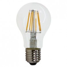 BEC LED A60 E27 6W CU FILAMENT 2700K ALB CALD Electronic Technology foto