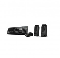 KIT KB+MOUSE+BOXE KMS U130, Keycap type: Concave, Mouse Sensor engine: Optical, 1200dpi, Speaker: 3W, foto