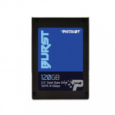 SSD Patriot Burst, 120GB, 2.5&amp;quot;, SATA3, rata transfer r/w: 330/270 mb/s, 7mm foto