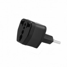 Adaptor priza 3 pini UK-EUROPE Blister foto