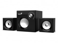 Boxe Genius 2.1 SW-2.1 370, 8W(Subwoofer 6W+2 sateliti*2x1W), negru foto