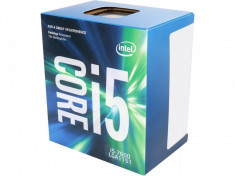 Procesor Intel Core i5-7600 3.5GHz Quad-Core, BX80677I57600, LGA1151, 64-bit, 4 nuclee, 3.5GHz/4.1GHz, 4*256KB, 1*6MB, foto