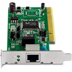 TRENDnet Low Profile Gigabit PCI Adapter, TEG-PCITXRL, IEEE 802.3 10Base-T Ethernet, IEEE 802.3u 100Base-TX foto