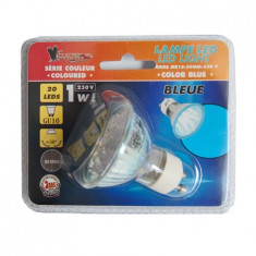 BEC 20 LED-URI 220V 1.5W GU10 GALBEN Electronic Technology foto