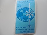 SPANIA-CONGRESUL FRIGULUI-COMPLET,NESTAMPILAT