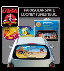 Parasolar spate cu ventuze Looney Tunes 1buc - Tweety Profesional Brand foto