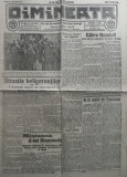 Ziarul Dimineata ; Director C - tin Mille , 5 August 1914 ; Iorga ; Razboiul