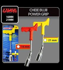 Cheie bujii Power Grip - 21 mm Profesional Brand foto