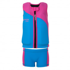 Costum inot copii XS roz EASY SWIM PRO Modern Style foto