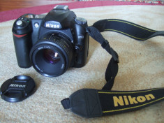 Nikon D50+ob Nikkor 50 mm+3 acumulatori foto