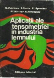 AS - M. Petrican, I. Curtu - APLICATII ALE TENSOMETRIEI IN INDUSTRIA LEMNULUI