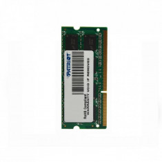 Memorie RAM notebook Patriot, SODIMM, DDR3, 8GB, 1600 Mhz, 1.5V foto