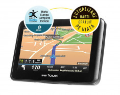 GPS Serioux, Urban Pilot UPQ430, 4.3&amp;quot; TFT, rezolutie: 480*272, Mstar2531 800MHz, 128 MB DDR3 foto