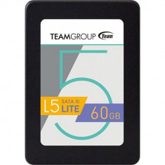 SSD Teamgroup, 60Gb, L5 LITE, SATA 3.0, 7mm, rata transfer r/w 500mbs/100mbs, dimensiuni: 100.0mm foto