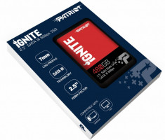 SSD Patriot Ignite, 480GB, 2.5&amp;quot;, SATA3, Viteza interfata: 600 MB/sViteza citire: 560 MB/sViteza de foto