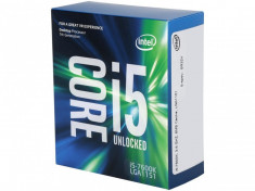 Procesor Intel Core i5-7600K 3.8GHz Quad-Core, BX80677I57600K, LGA1151, 64-bit, 4 nuclee, 3.8GHz/4.2GHz, 4*256KB, 1*6MB, foto