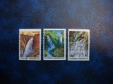 GRECIA 1988 CASCADE SERIE NEDANTELATA ORIZONTAL MNH