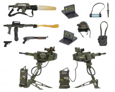 Aliens USCM Arsenal Weapons Accessory Pack for Action Figures foto